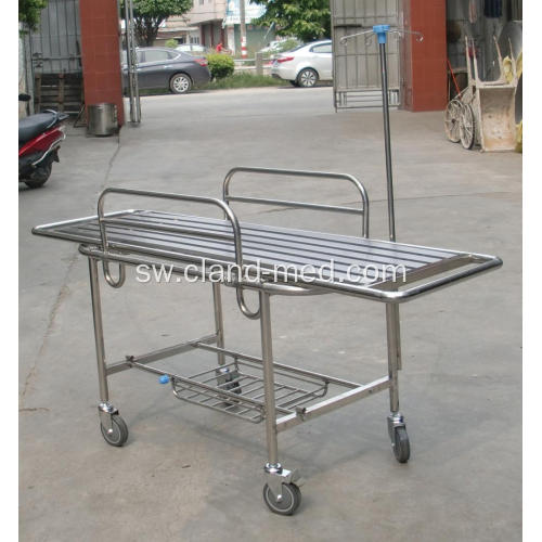 Hospitali ya Folding Aluminium ya Ambulensi ya Kuweka Trolley
